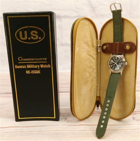 benrus 50th anniversary military watch